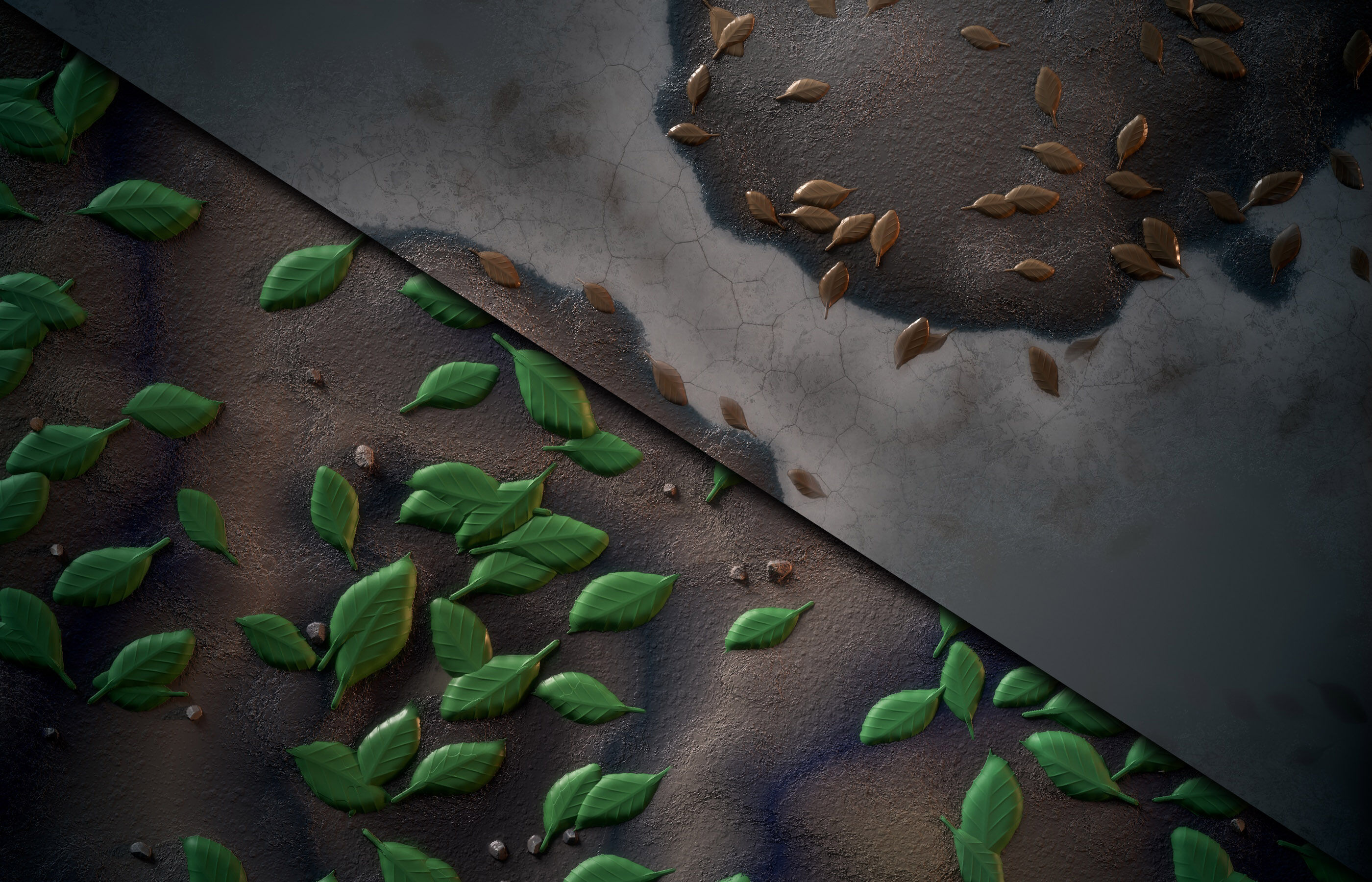 Water Leafy Pond - Vol 03 -  SBsar - Maps Texture_9