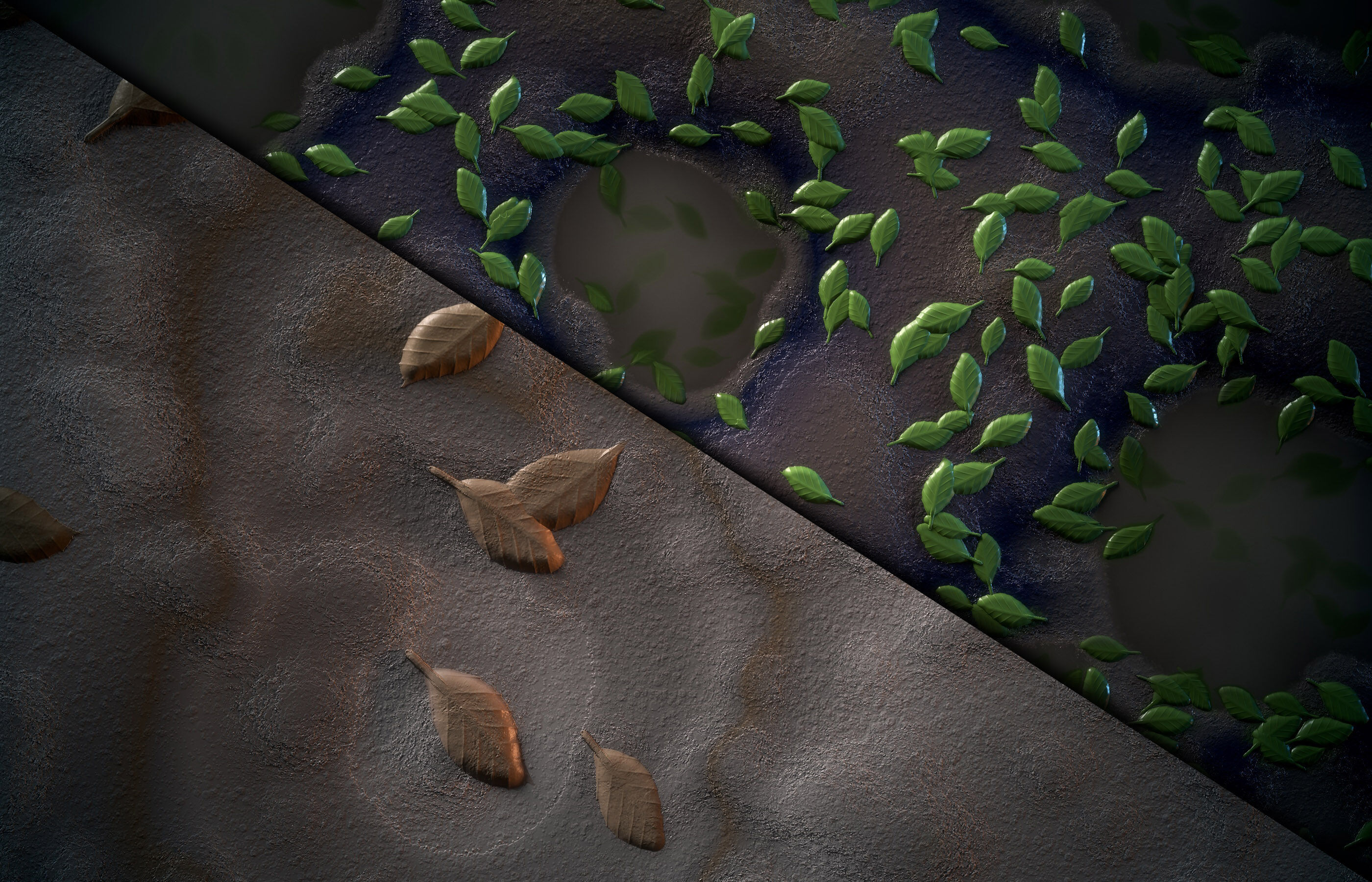 Water Leafy Pond - Vol 03 -  SBsar - Maps Texture_8