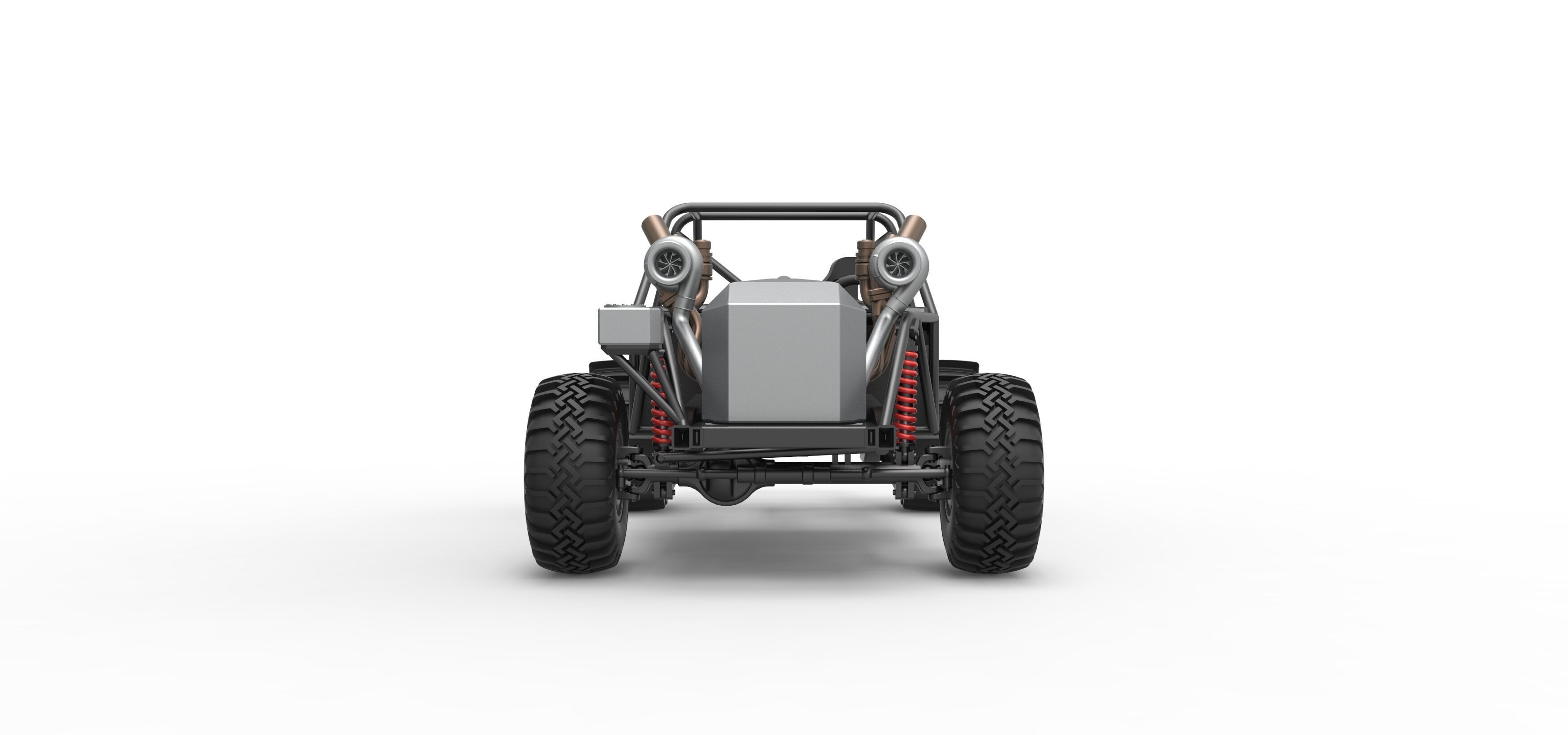 Uphill Sand Racing Dragster Base Version 3 Scale 1 to 25 3D print model_5