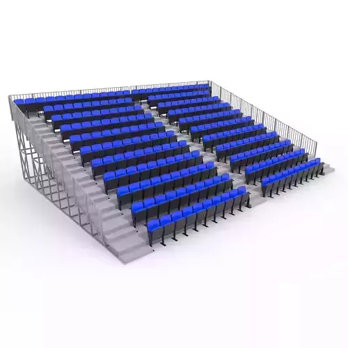 Bleachers 19 3D model