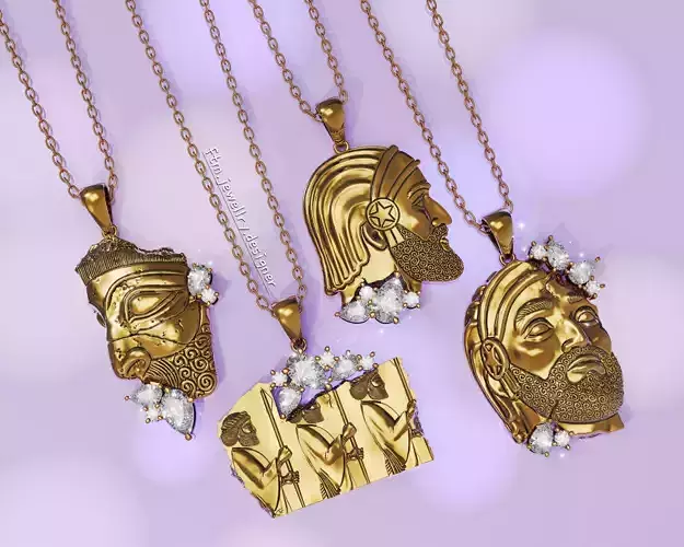 Big Gurush necklace collection