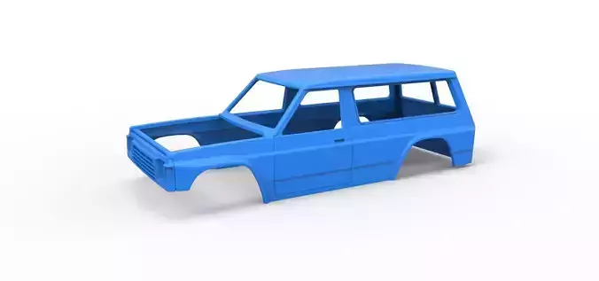 Shell of Uphill Sand Racing Dragster Version 3 Scale 1 to 25