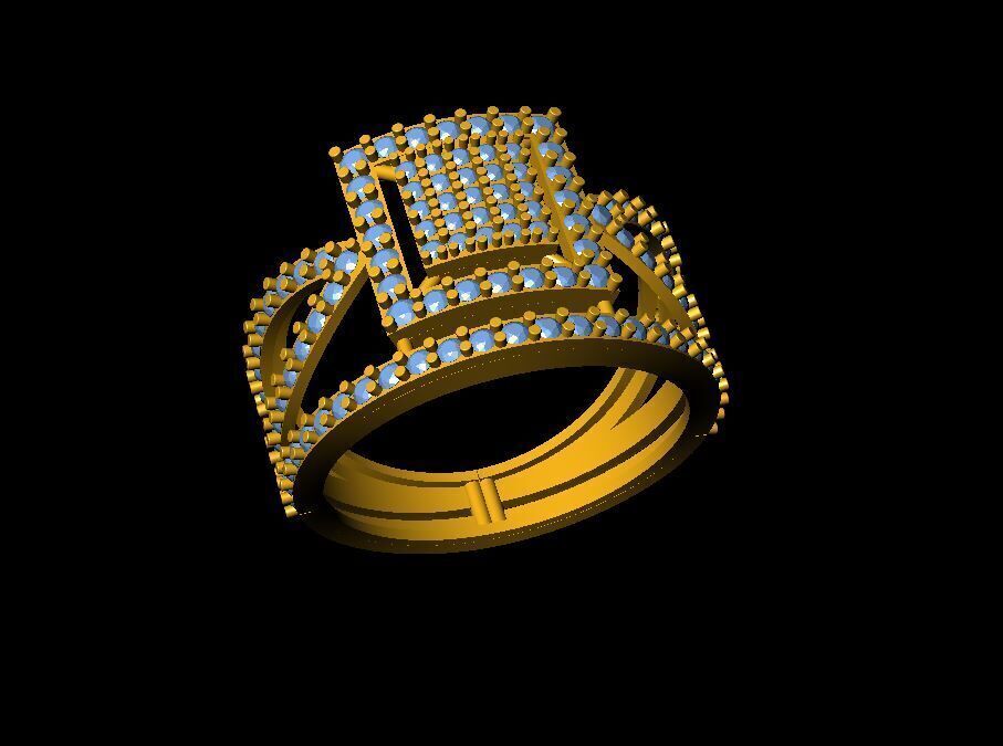 ladis ring 29 pic 3D print model_25