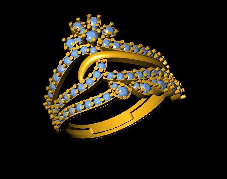 ladis ring 29 pic 3D print model_2