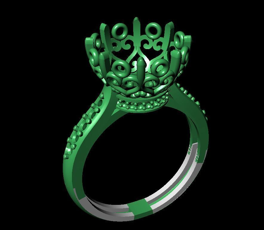 ladis ring 29 pic 3D print model_18
