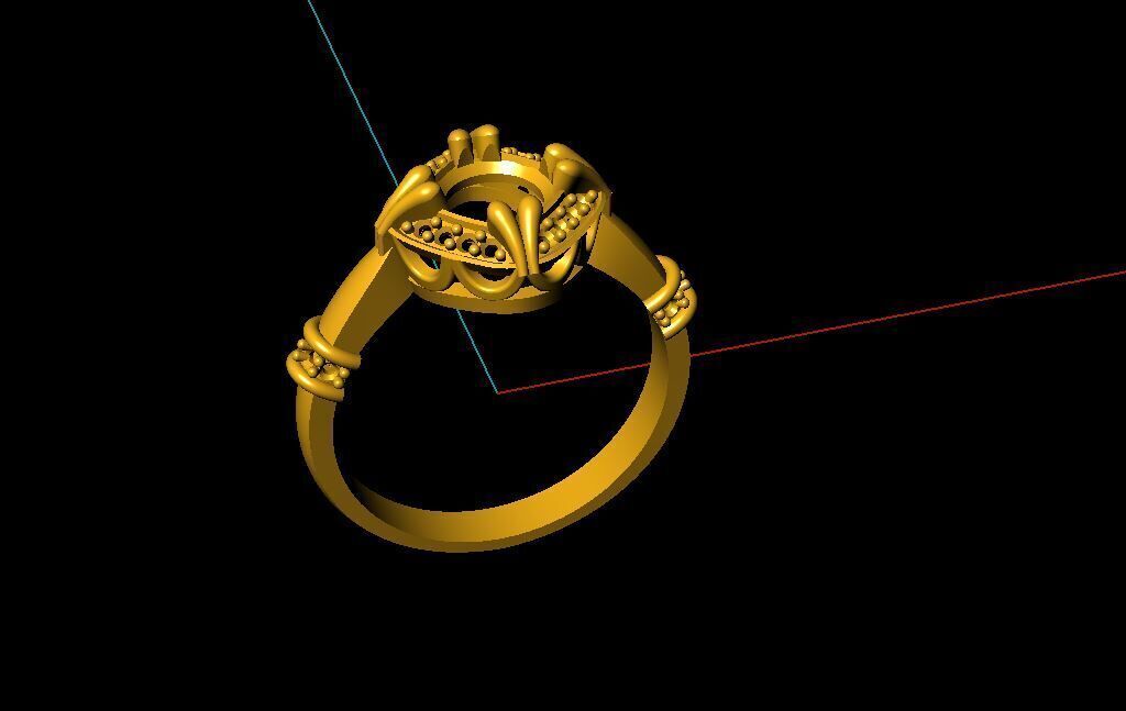 ladis ring 29 pic 3D print model_16