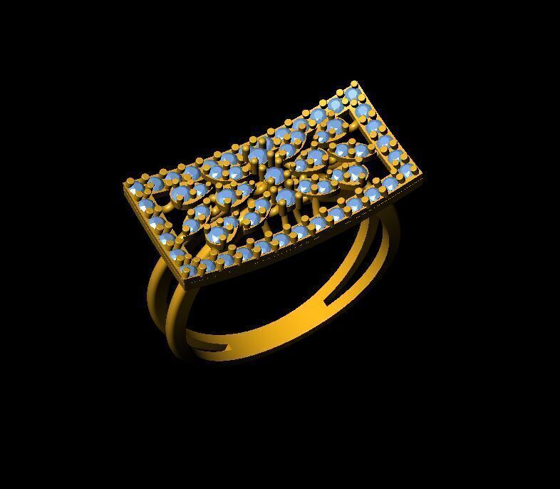 ladis ring 29 pic 3D print model_11