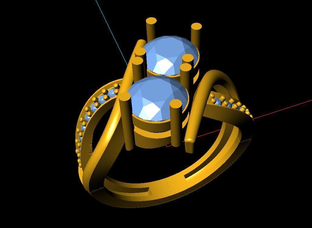 ladis ring 29 pic 3D print model_4