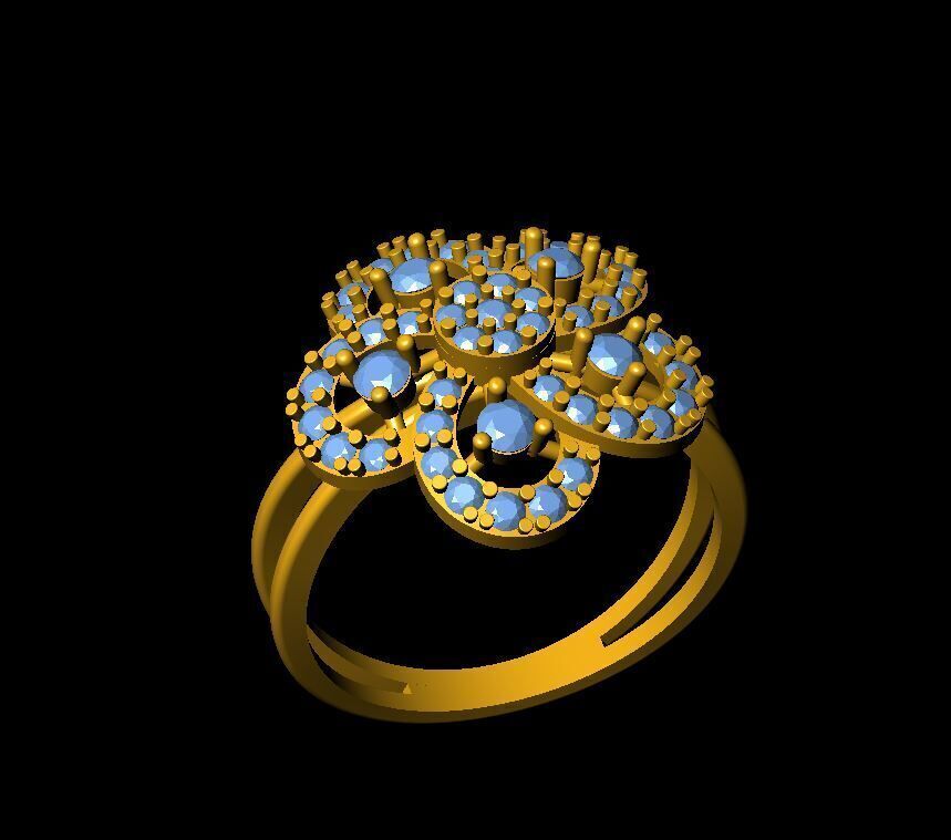 ladis ring 29 pic 3D print model_1