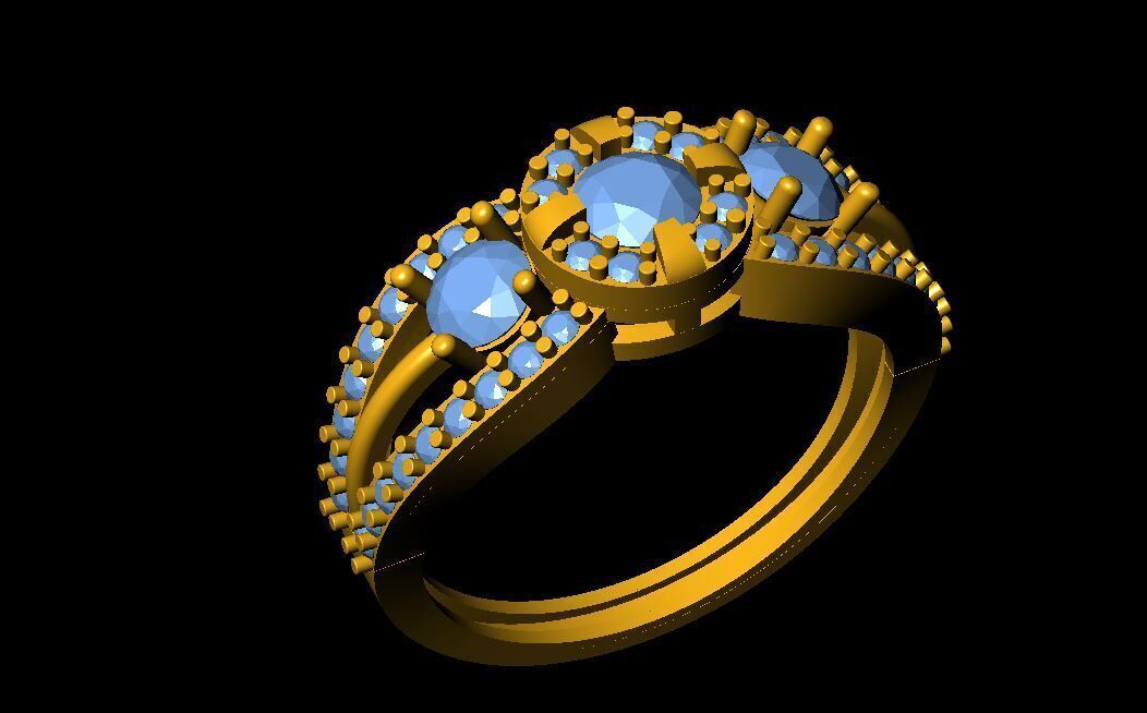 ladis ring 29 pic 3D print model_26