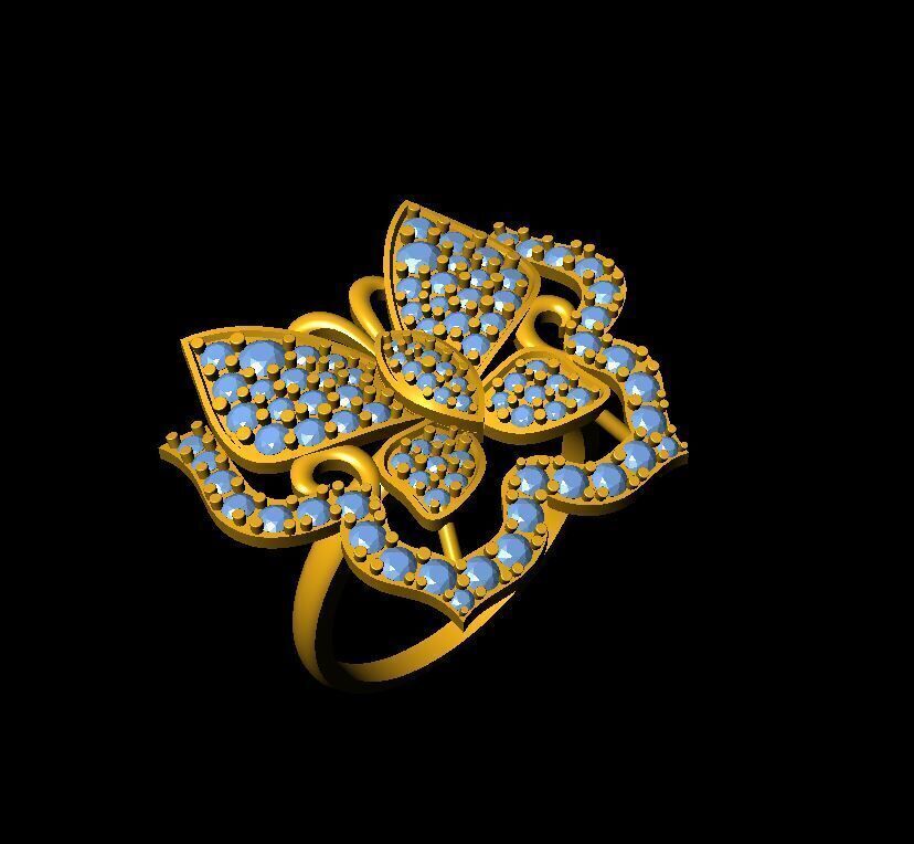 ladis ring 29 pic 3D print model_10