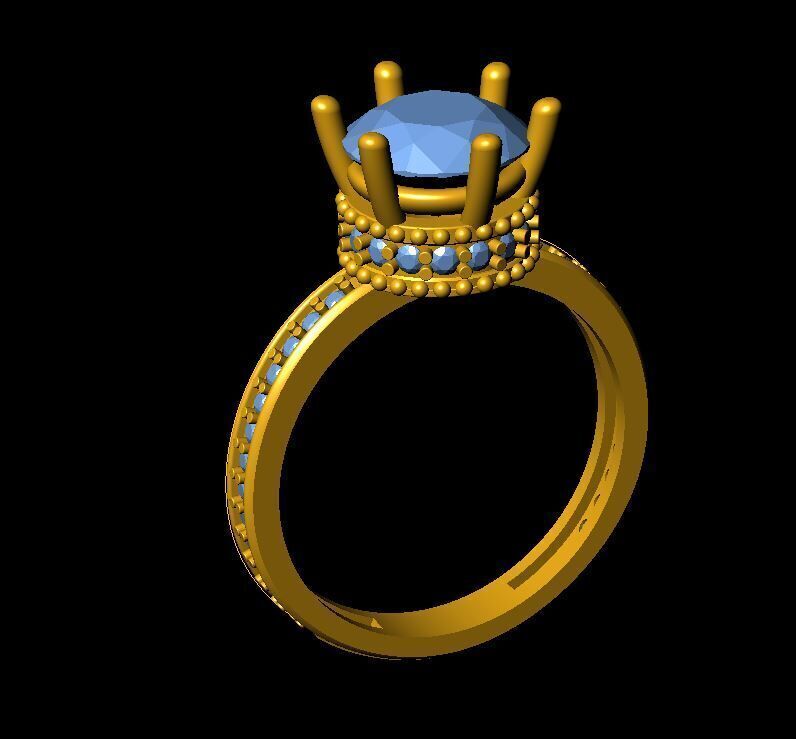 ladis ring 29 pic 3D print model_22