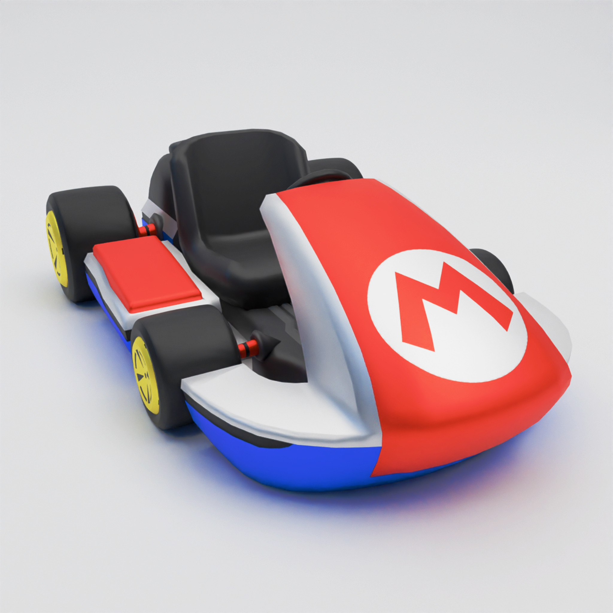 Mario Kart 3D Model Iconic Racing RC Vehicle 3D print model_1