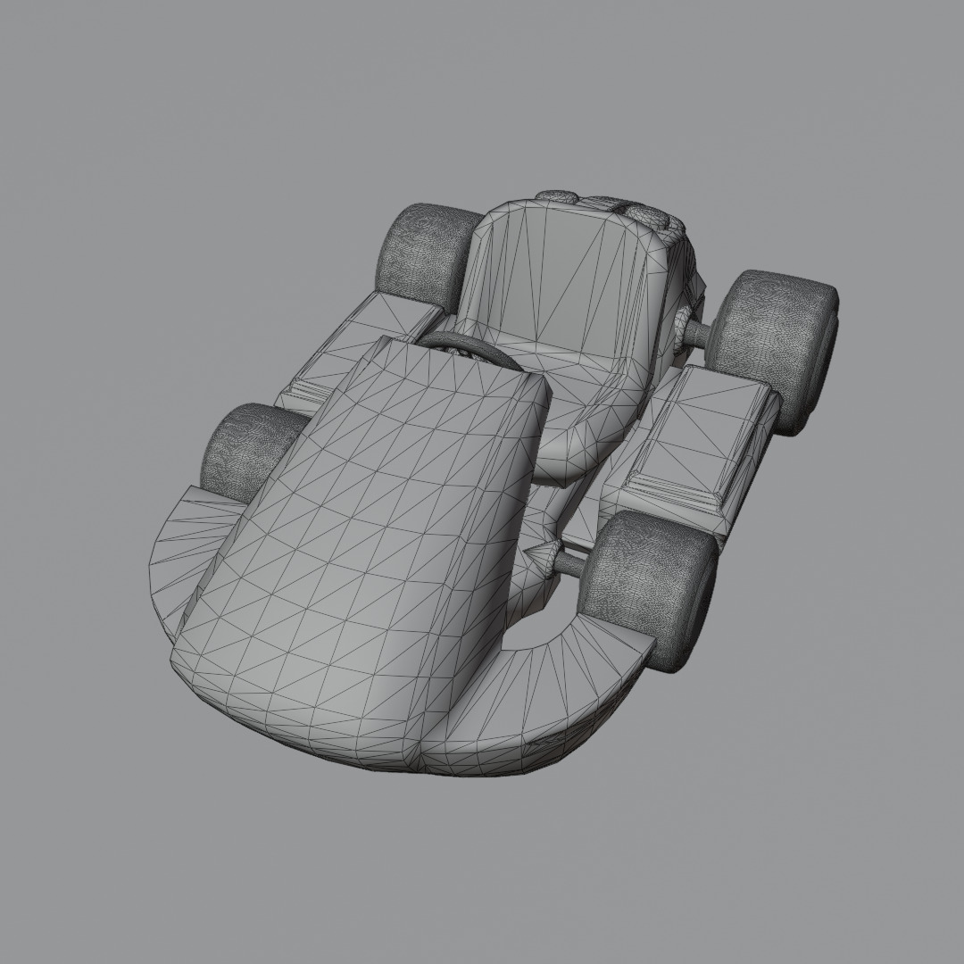 Mario Kart 3D Model Iconic Racing RC Vehicle 3D print model_6