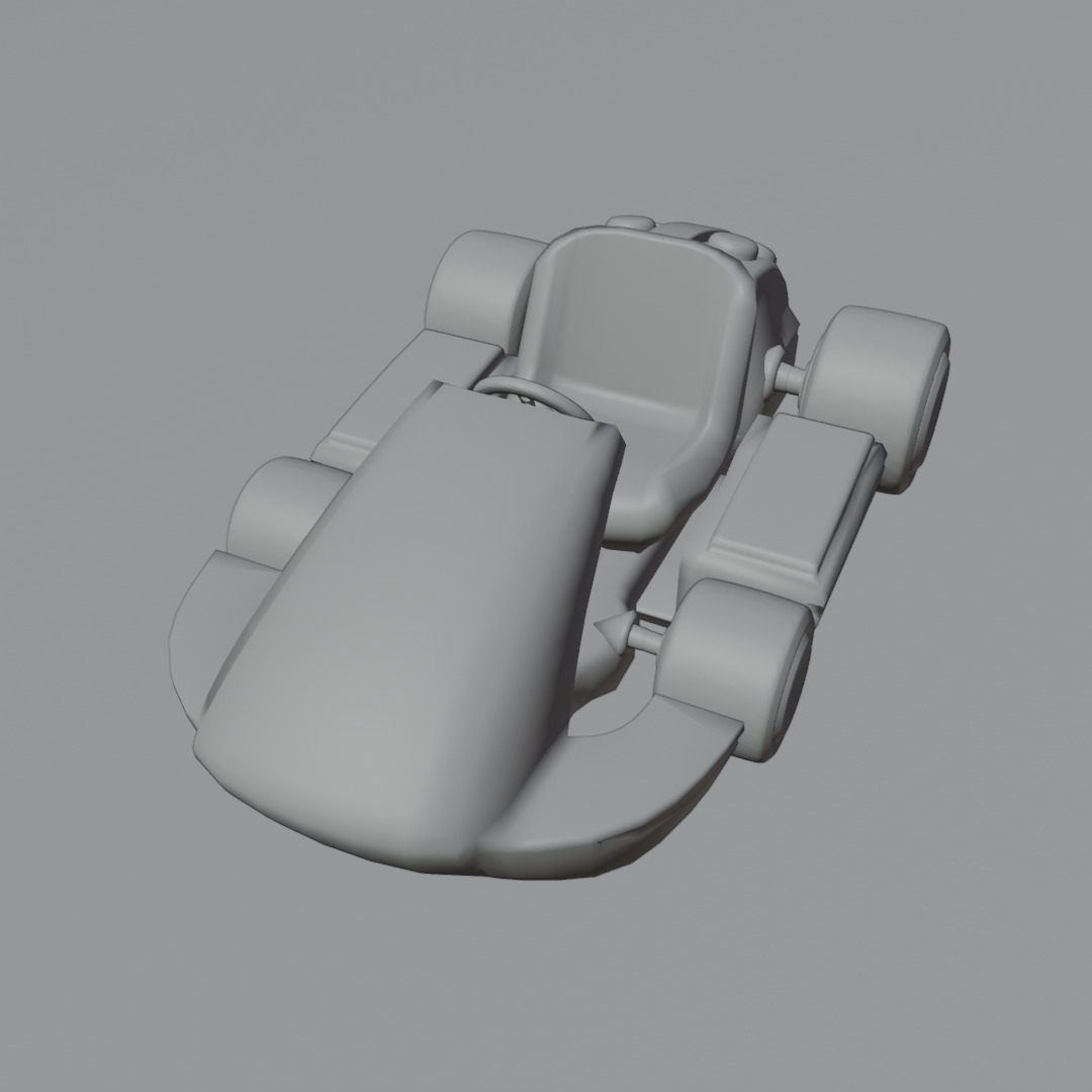 Mario Kart 3D Model Iconic Racing RC Vehicle 3D print model_5