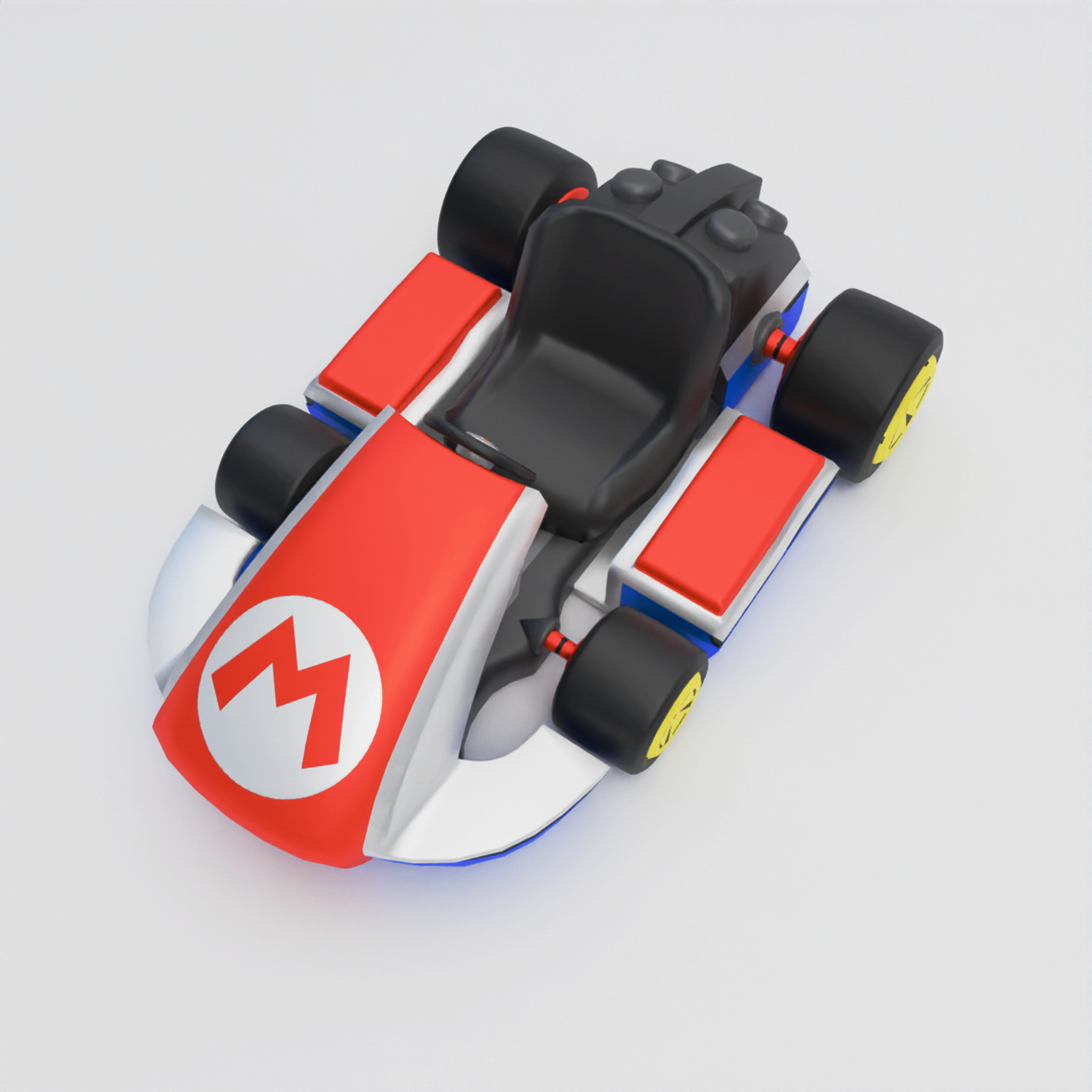 Mario Kart 3D Model Iconic Racing RC Vehicle 3D print model_3