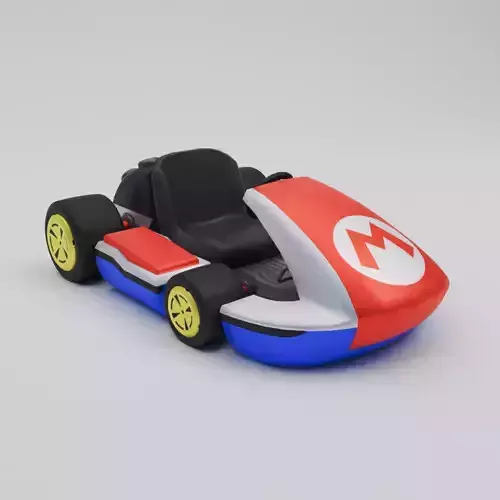 Mario Kart 3D Model Iconic Racing RC Vehicle