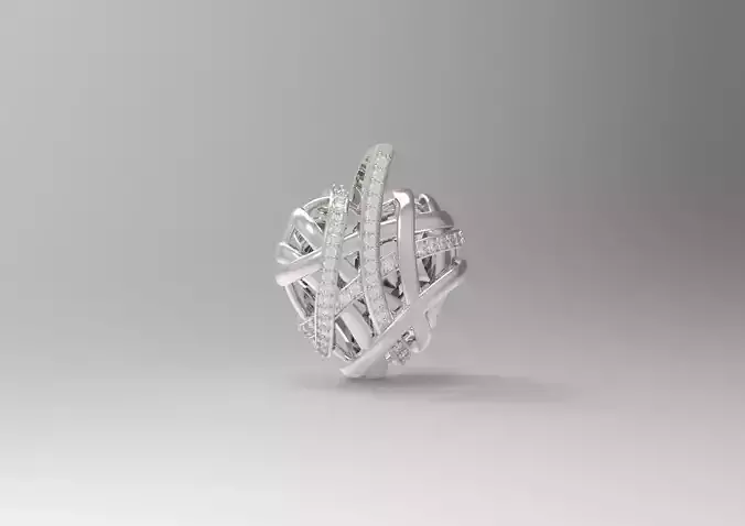 heart jewelry pendant jp0024