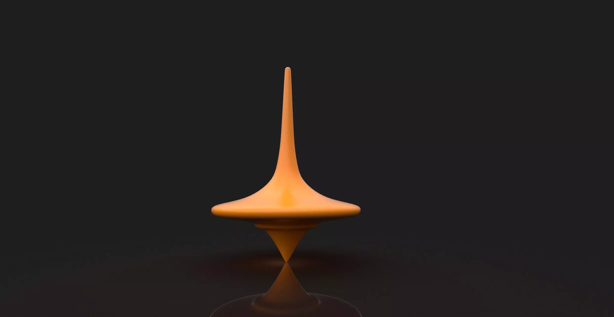 Spinning Top Free 3D print model_0