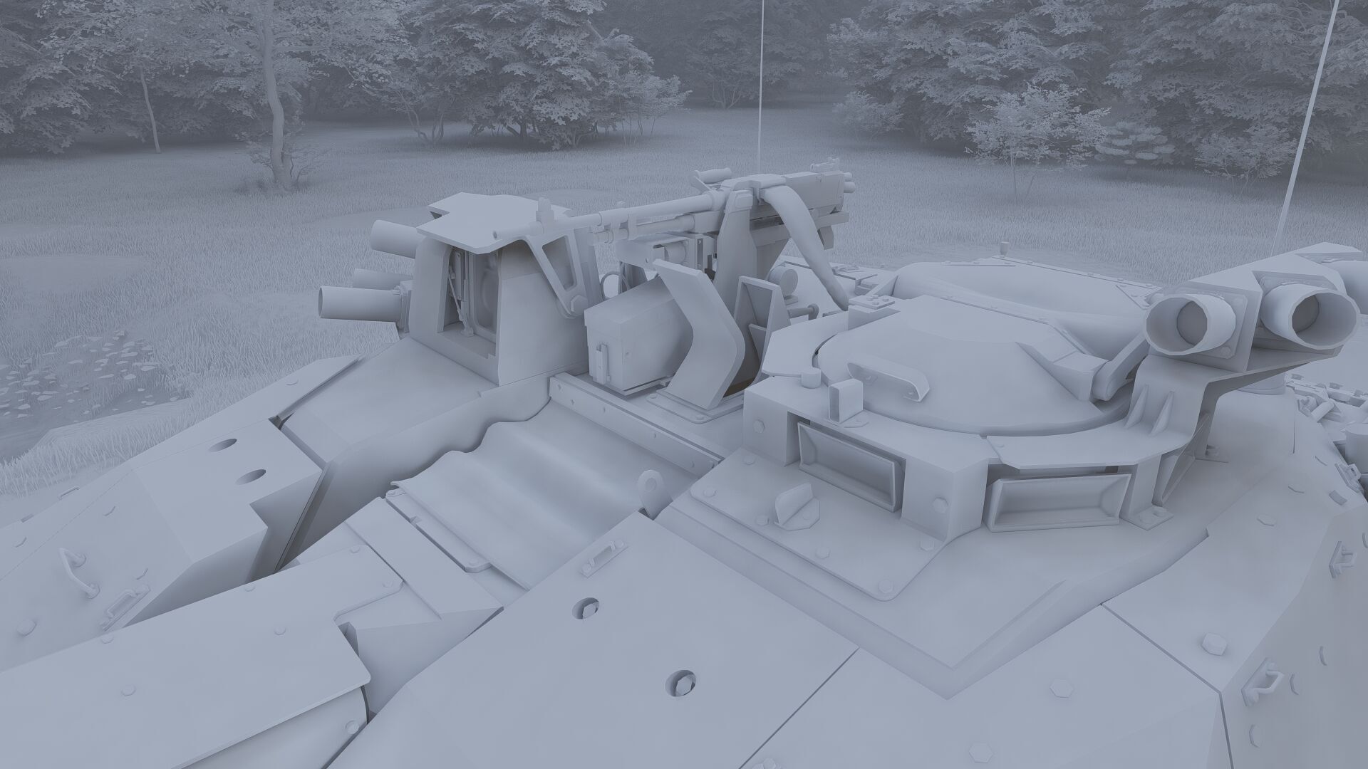 Combat Vehicle 90 3D model_60