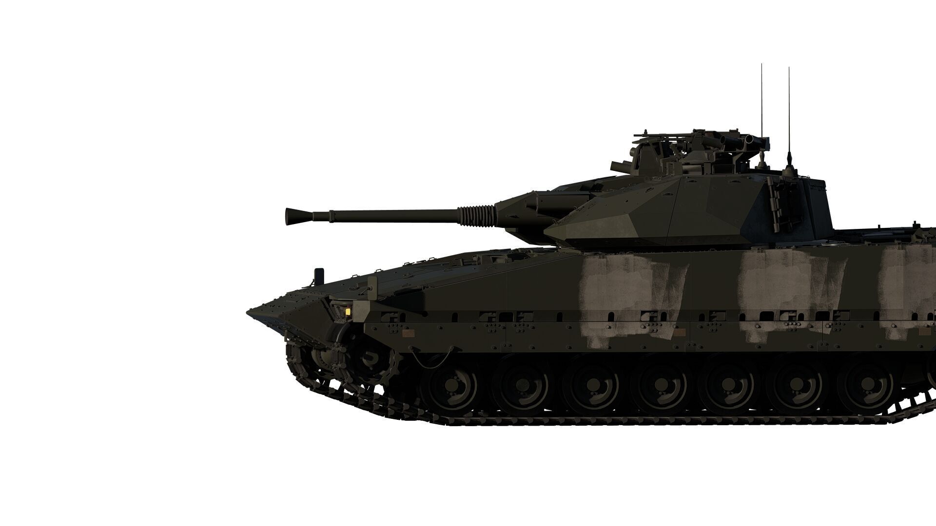Combat Vehicle 90 3D model_6
