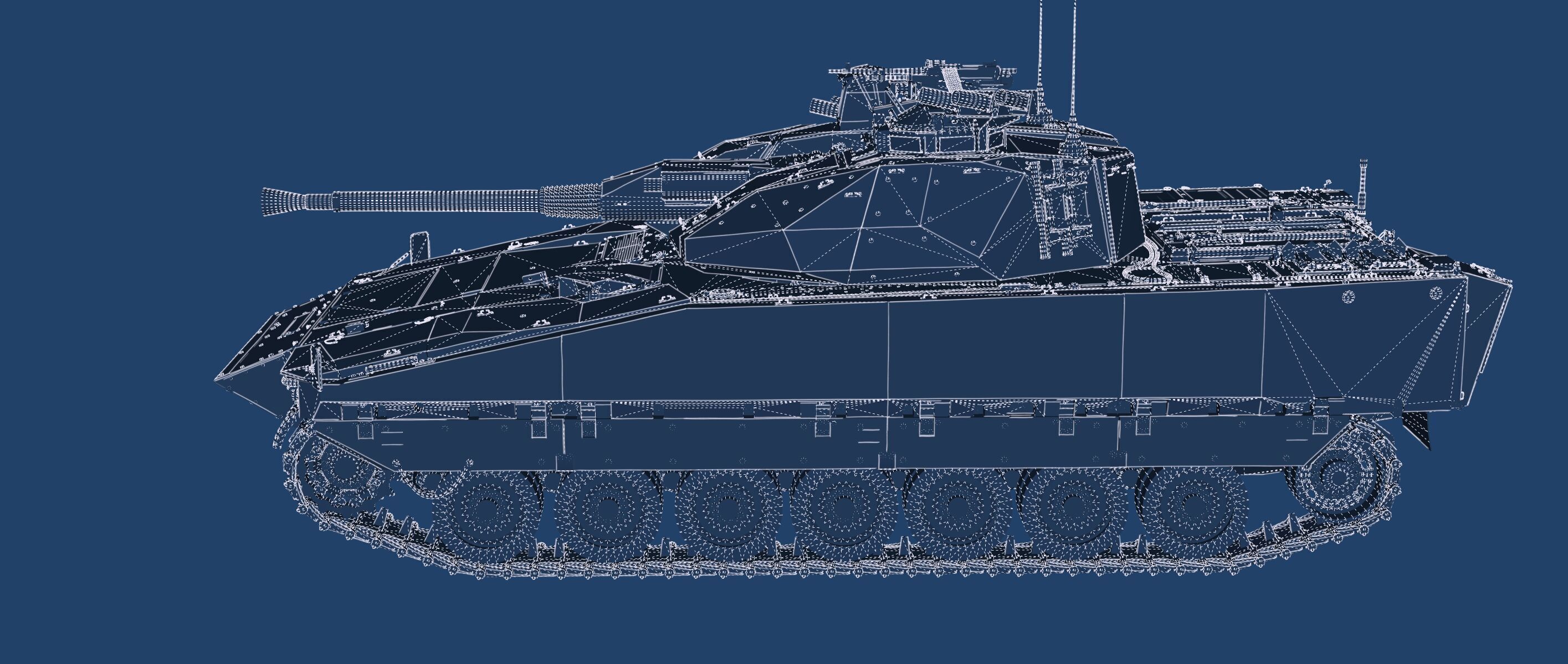 Combat Vehicle 90 3D model_65