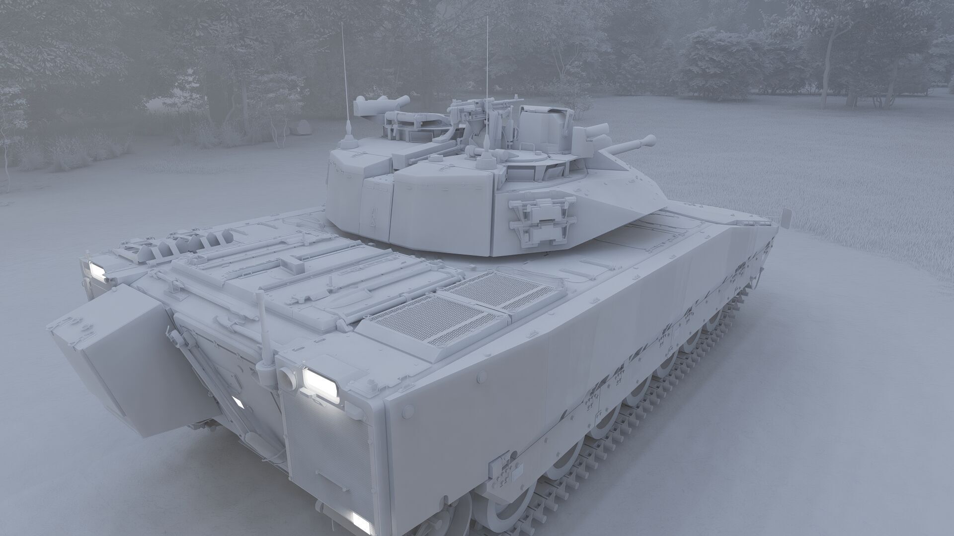 Combat Vehicle 90 3D model_64