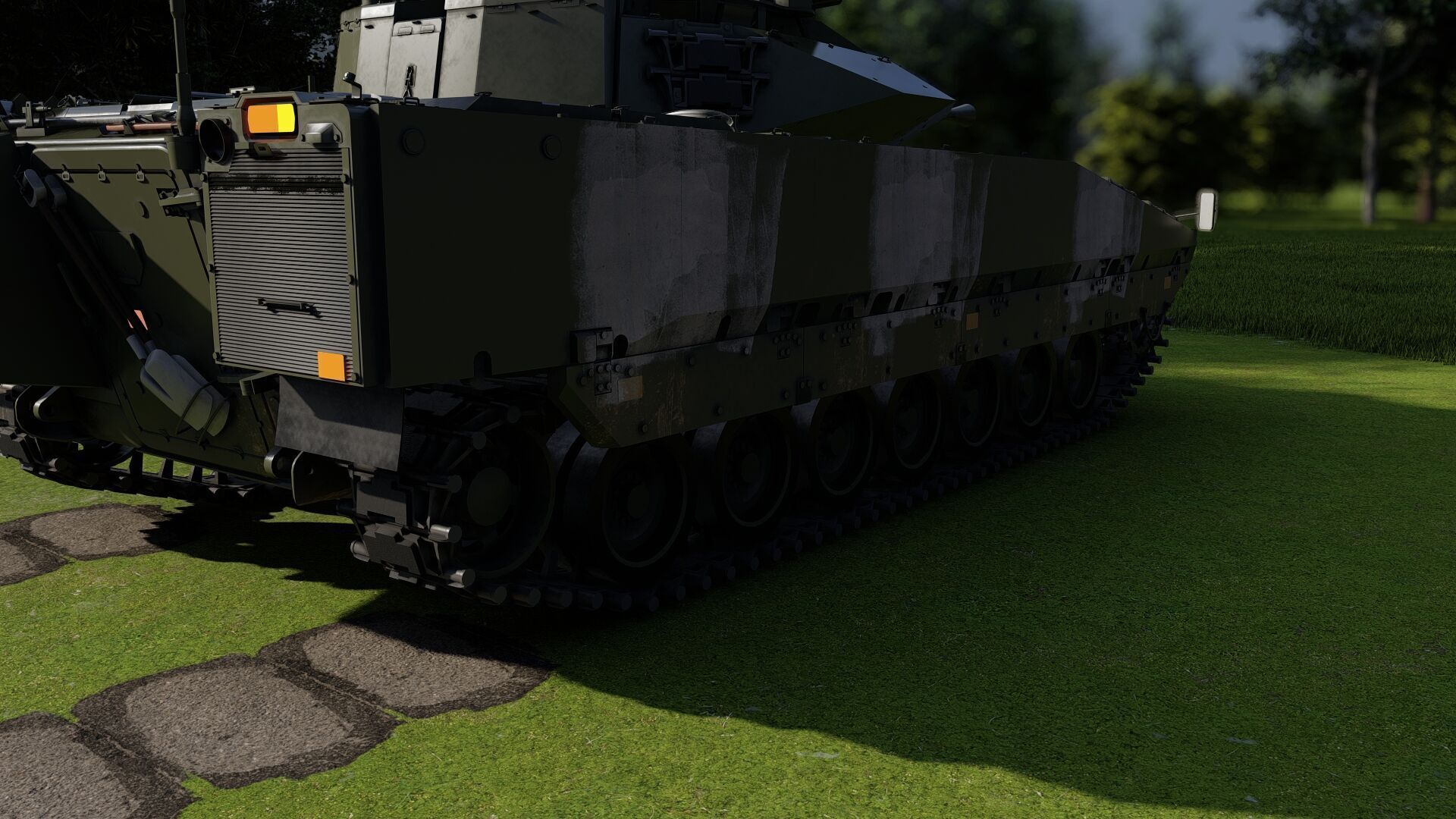 Combat Vehicle 90 3D model_27