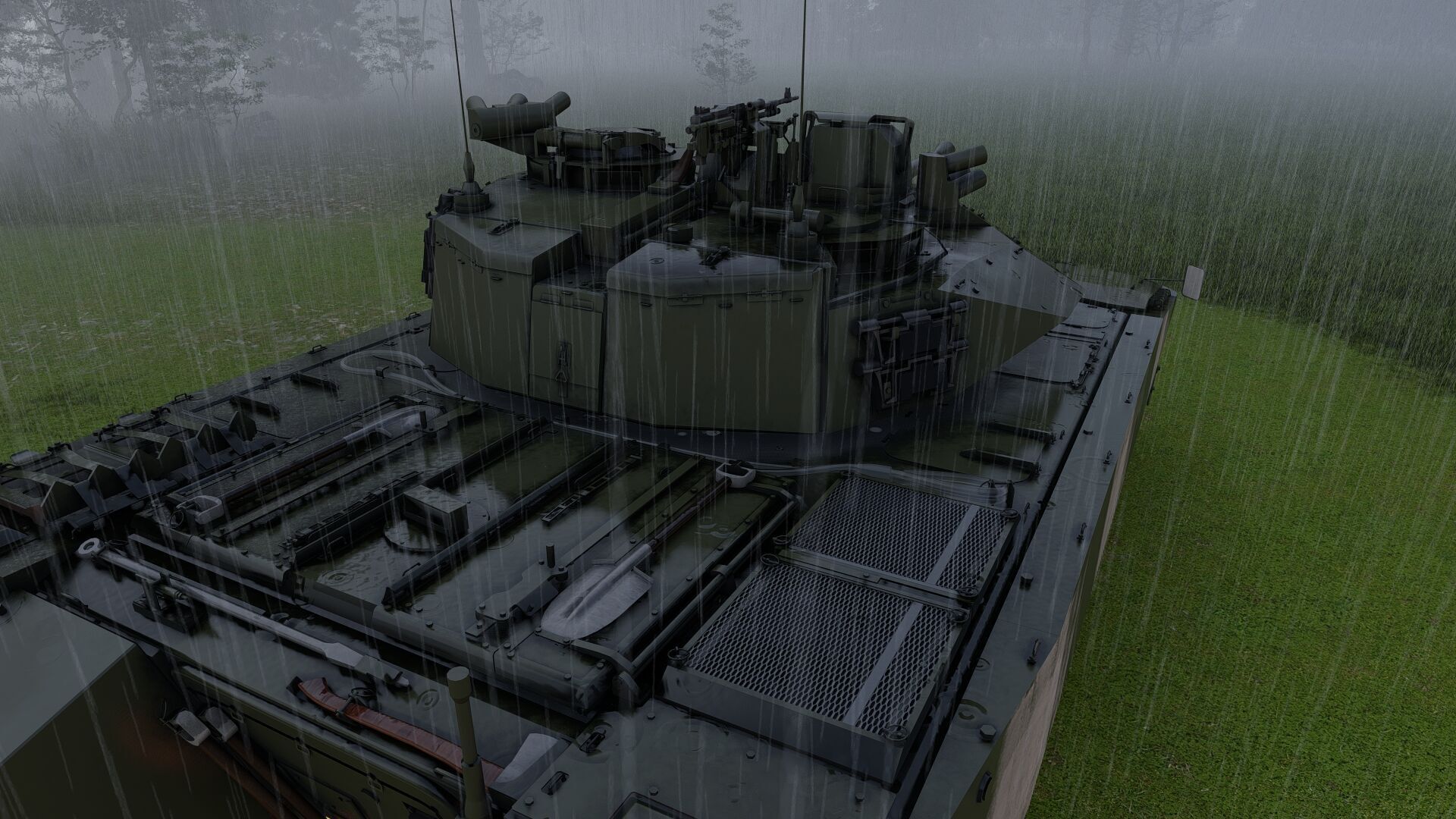 Combat Vehicle 90 3D model_47