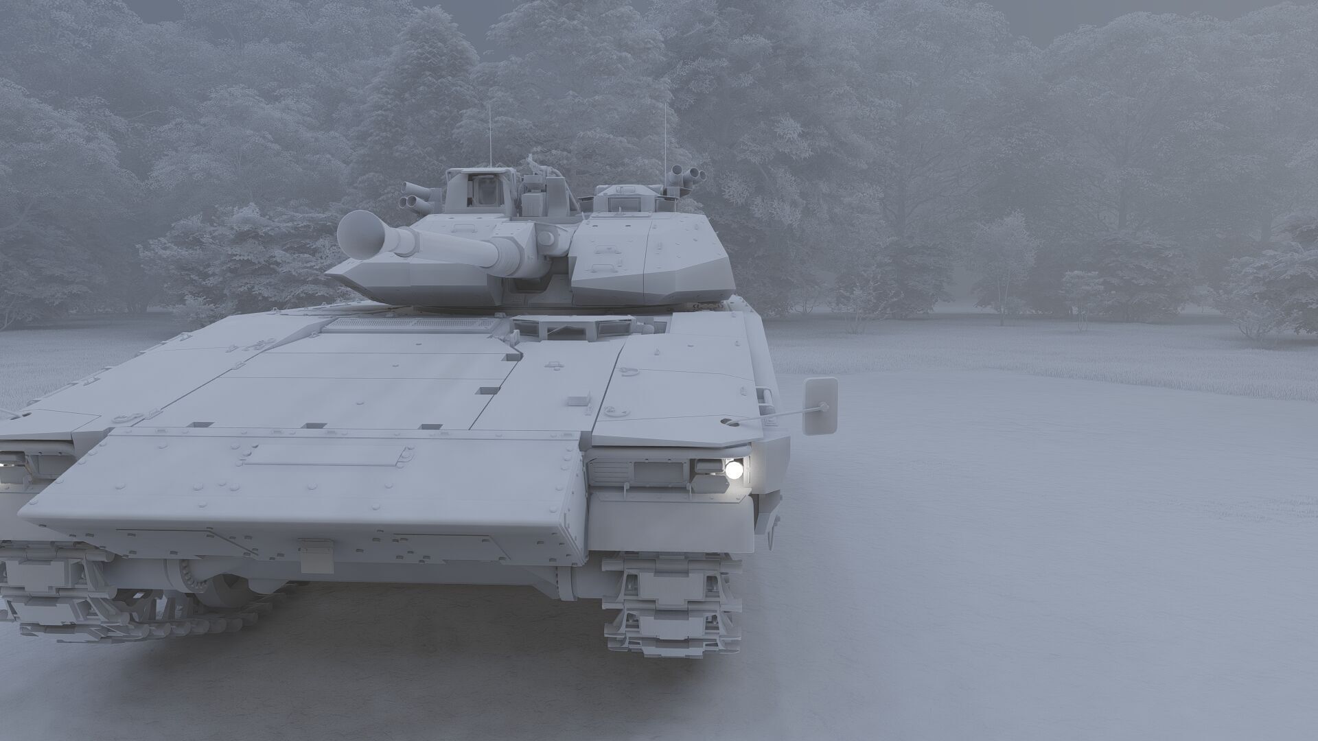 Combat Vehicle 90 3D model_58