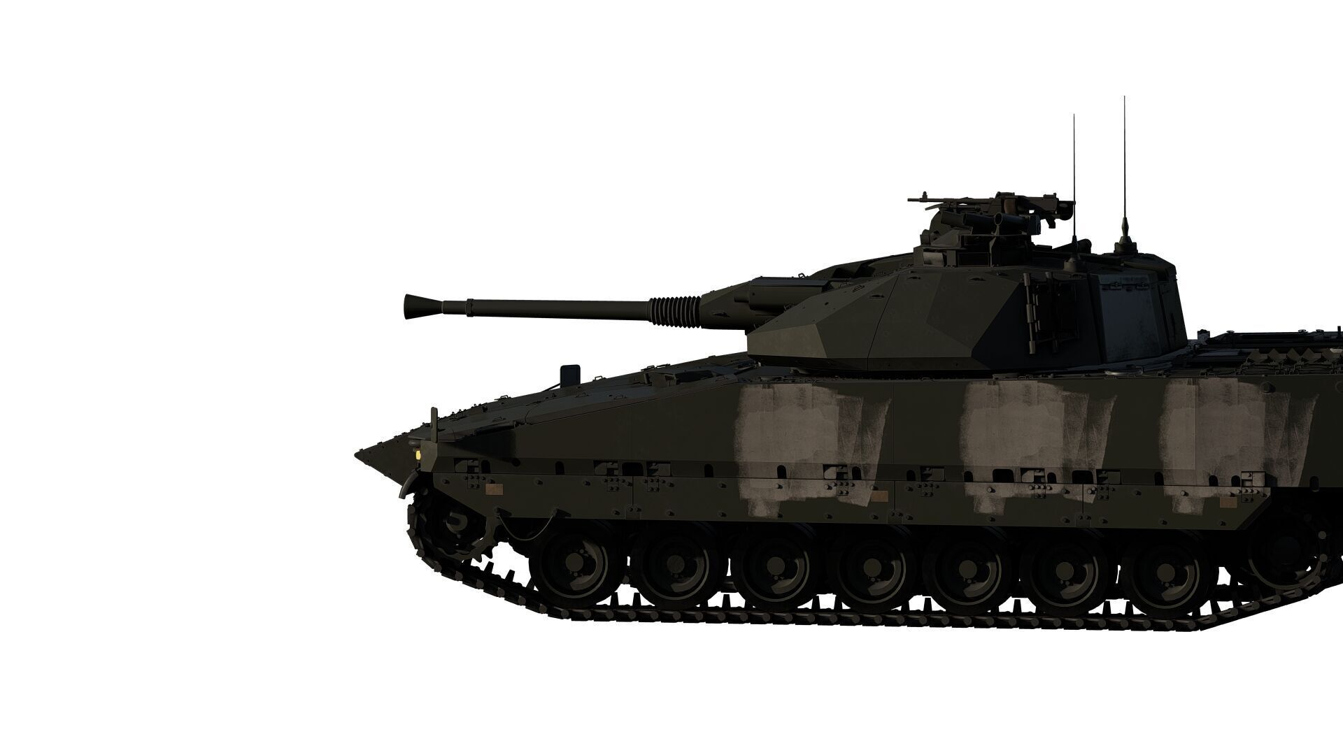 Combat Vehicle 90 3D model_8