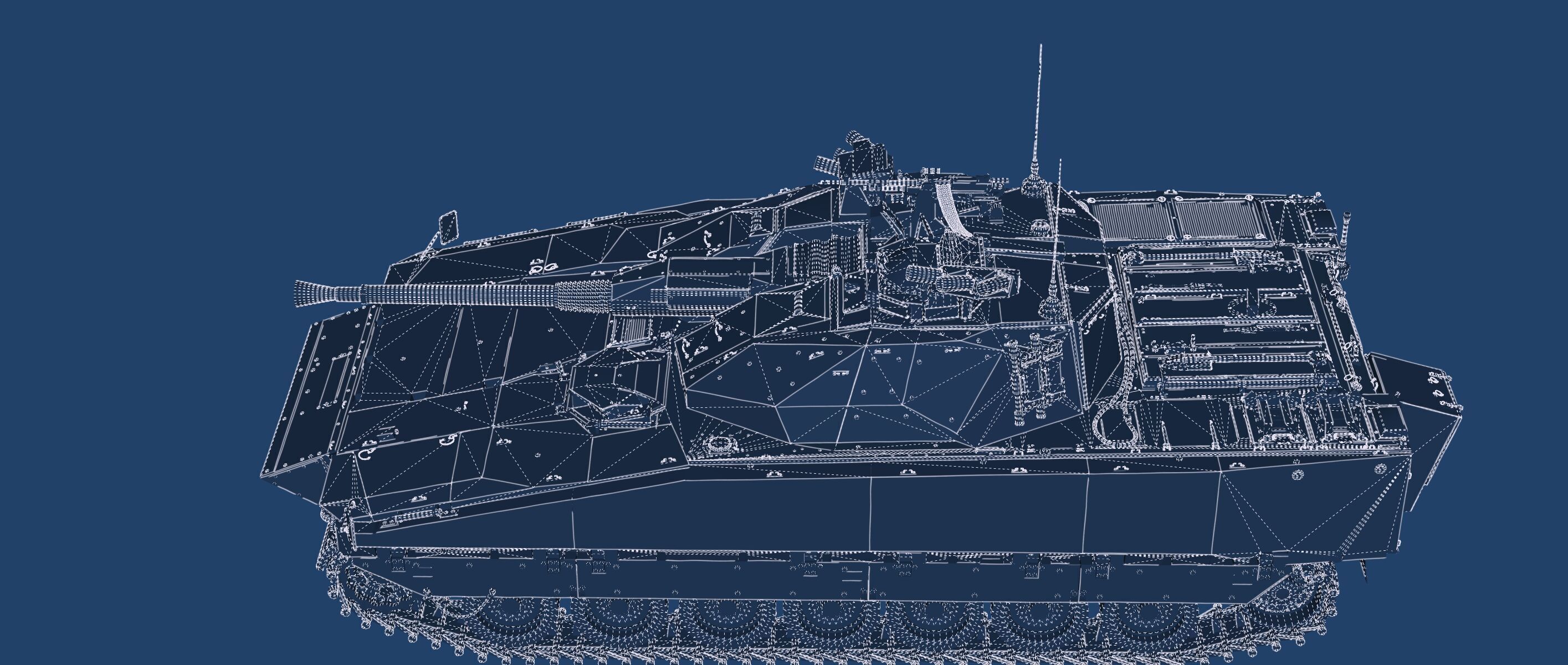 Combat Vehicle 90 3D model_68