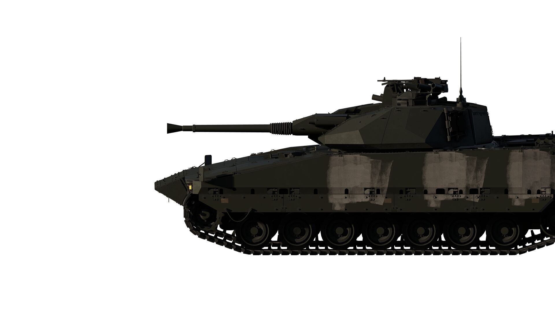 Combat Vehicle 90 3D model_7
