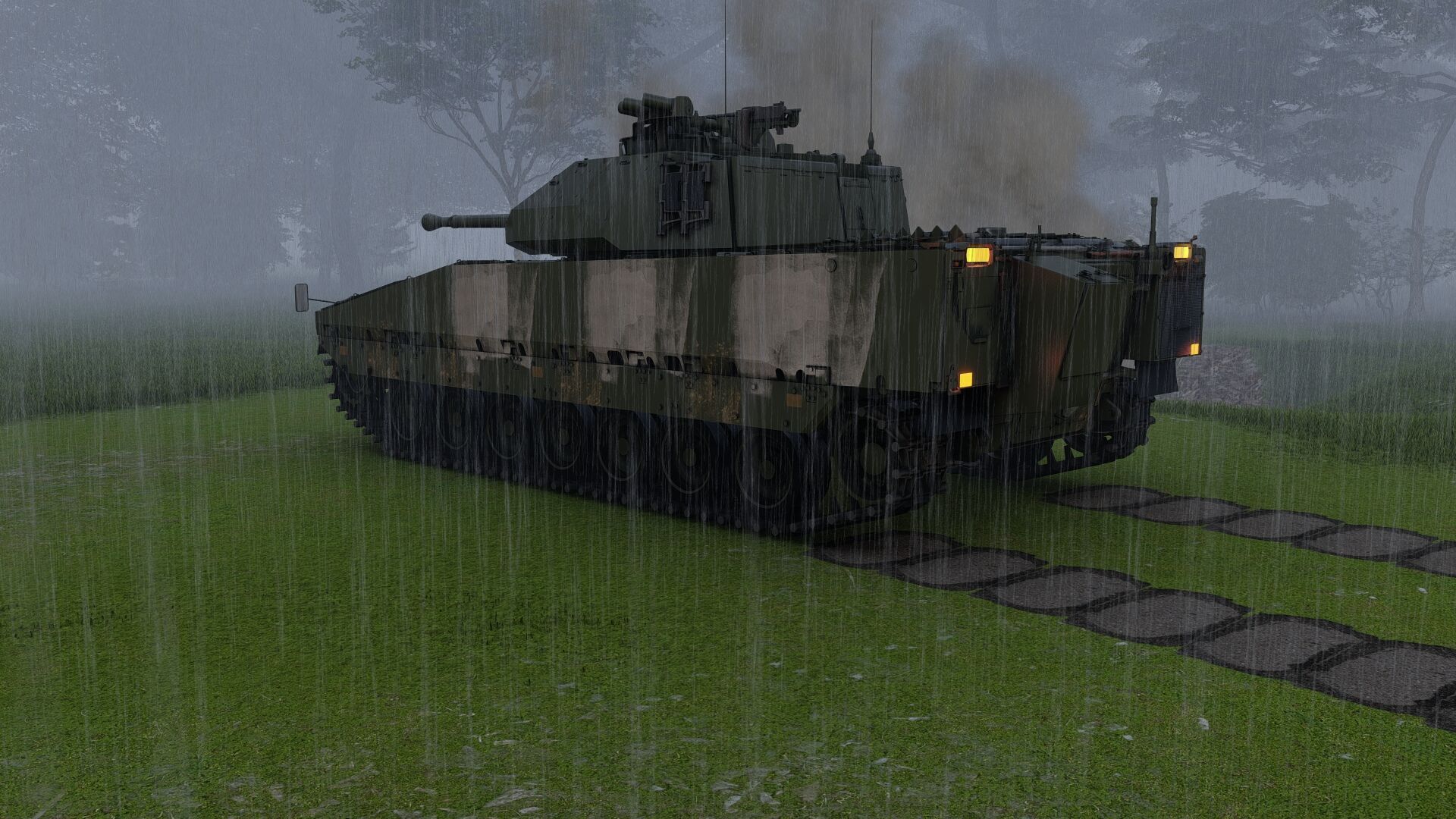 Combat Vehicle 90 3D model_43