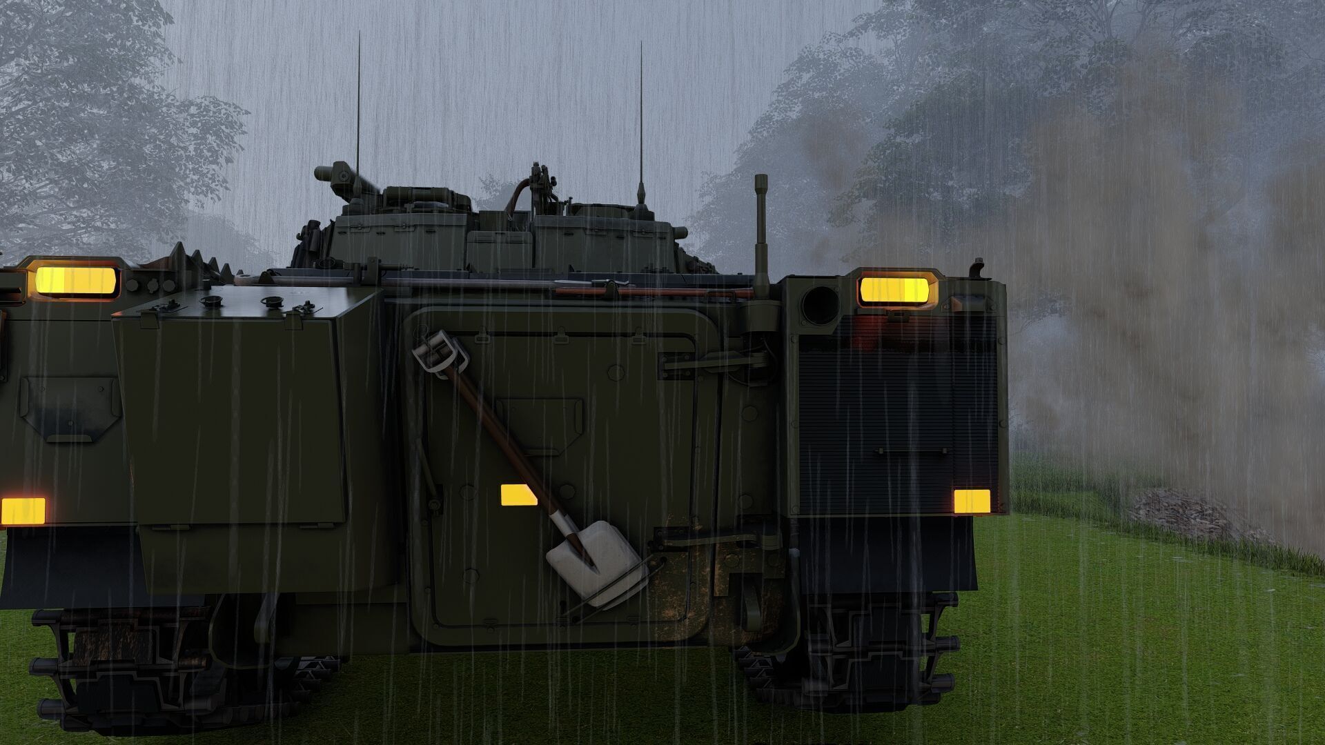 Combat Vehicle 90 3D model_52