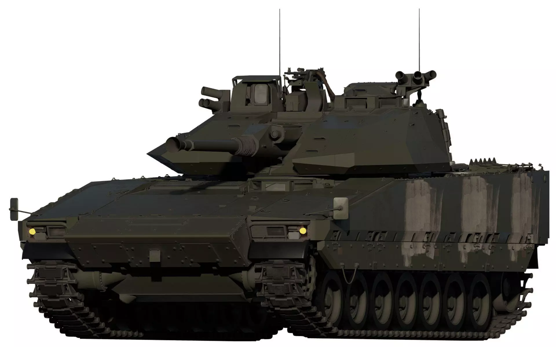 Combat Vehicle 90 3D model_0