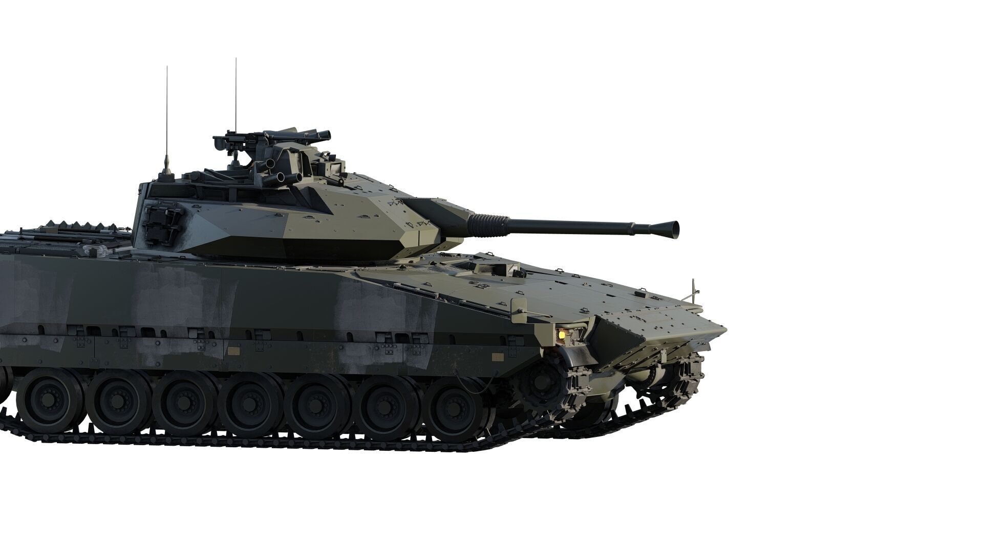 Combat Vehicle 90 3D model_22