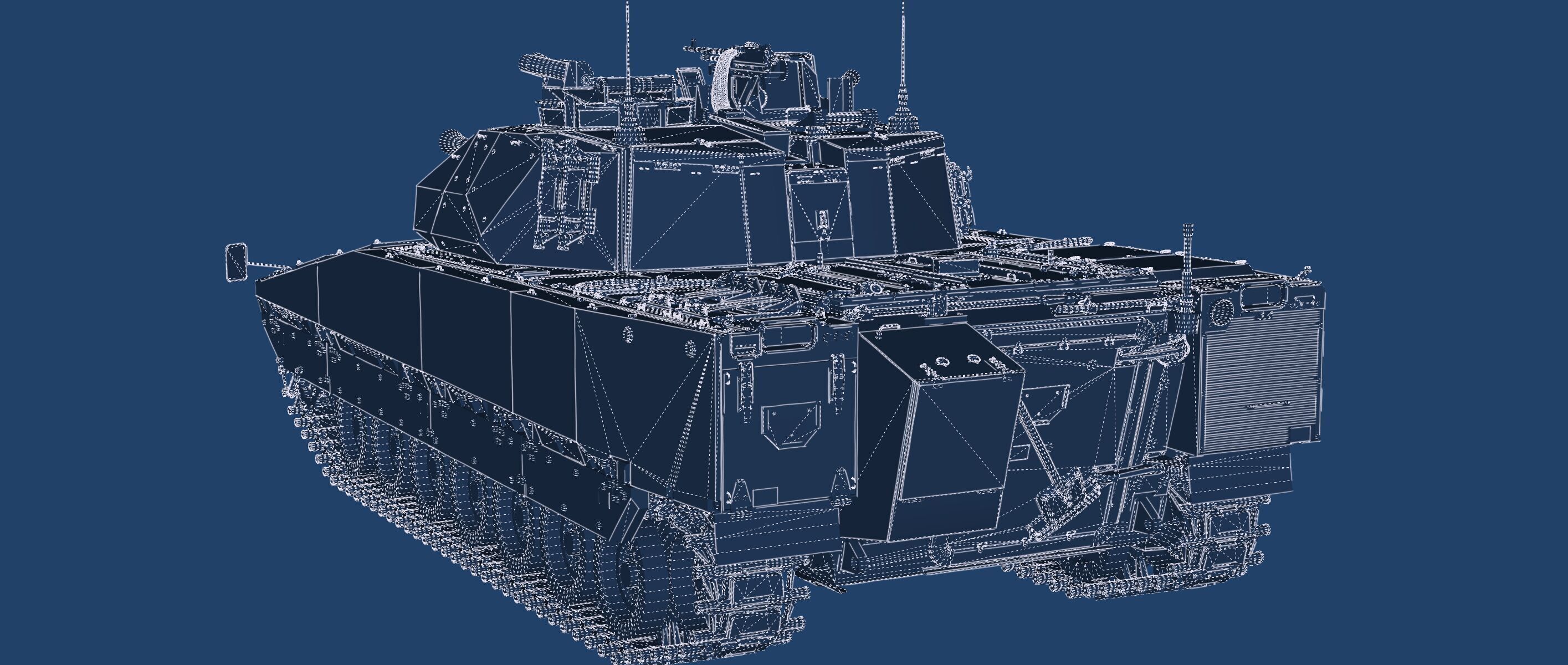 Combat Vehicle 90 3D model_67