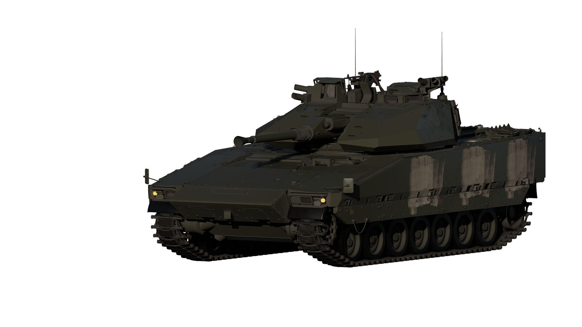 Combat Vehicle 90 3D model_1