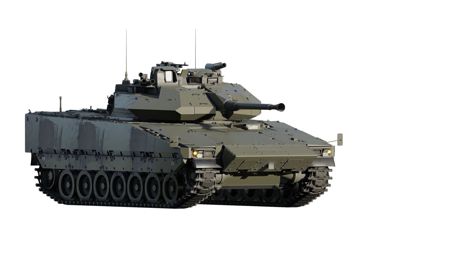 Combat Vehicle 90 3D model_24