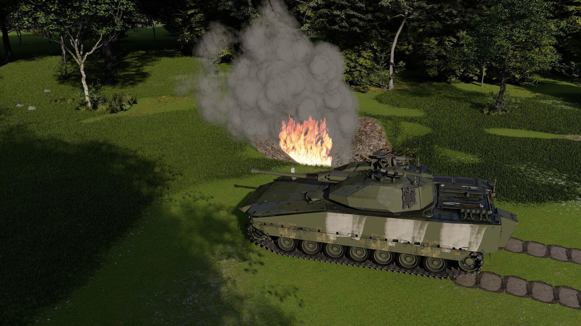 Combat Vehicle 90 3D model_42