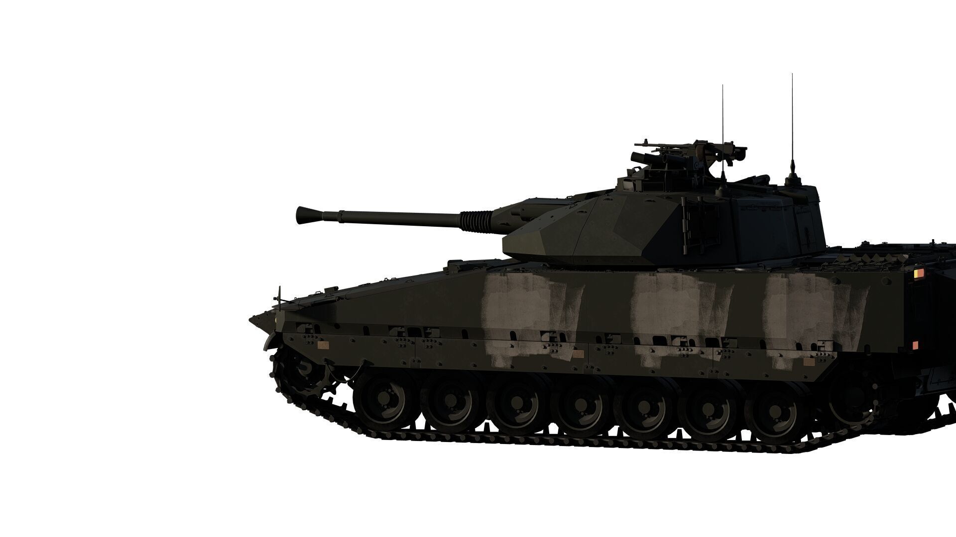 Combat Vehicle 90 3D model_9