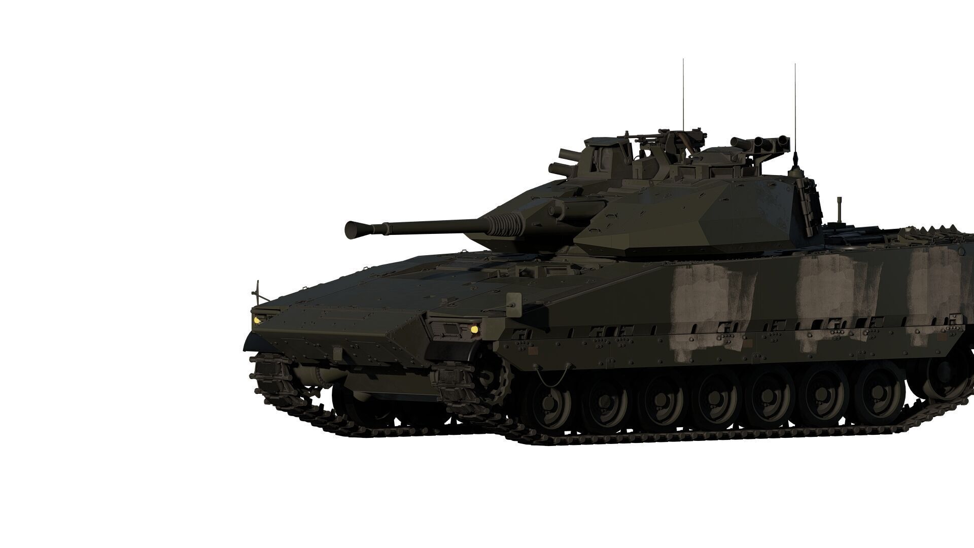 Combat Vehicle 90 3D model_3