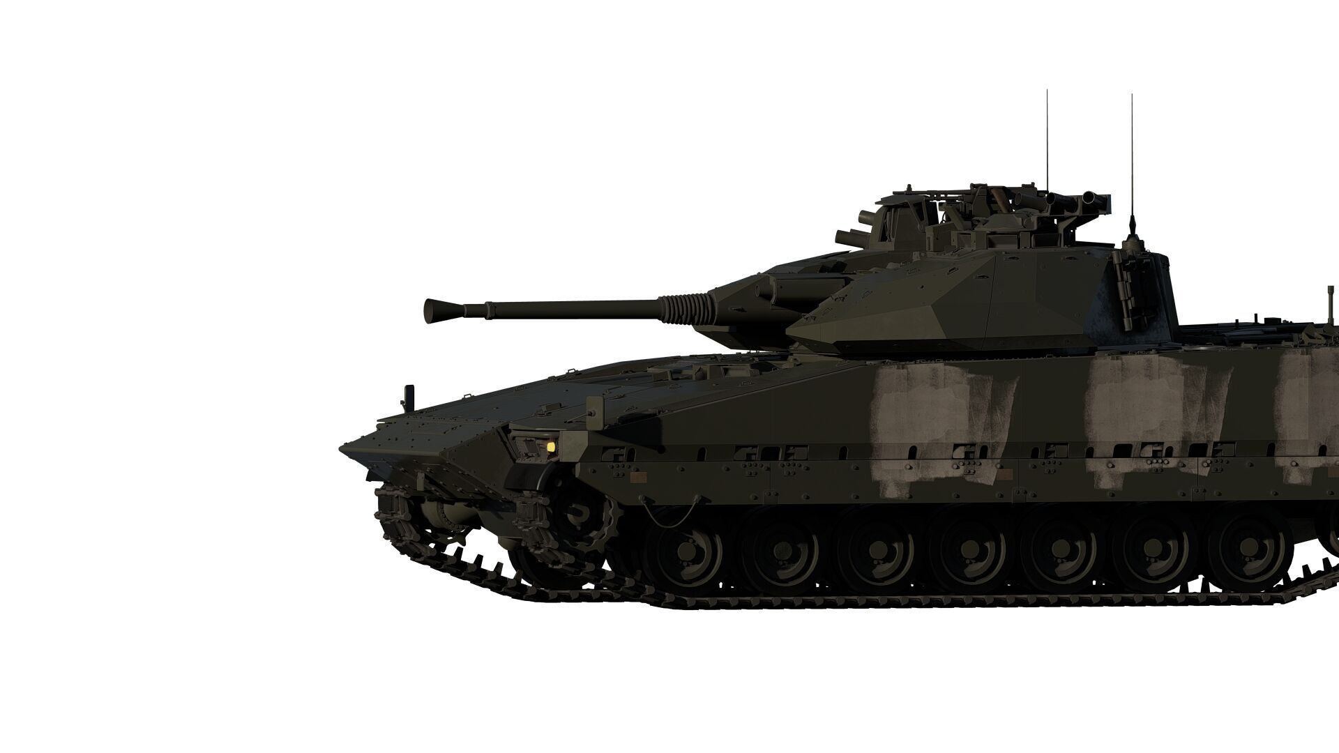 Combat Vehicle 90 3D model_5