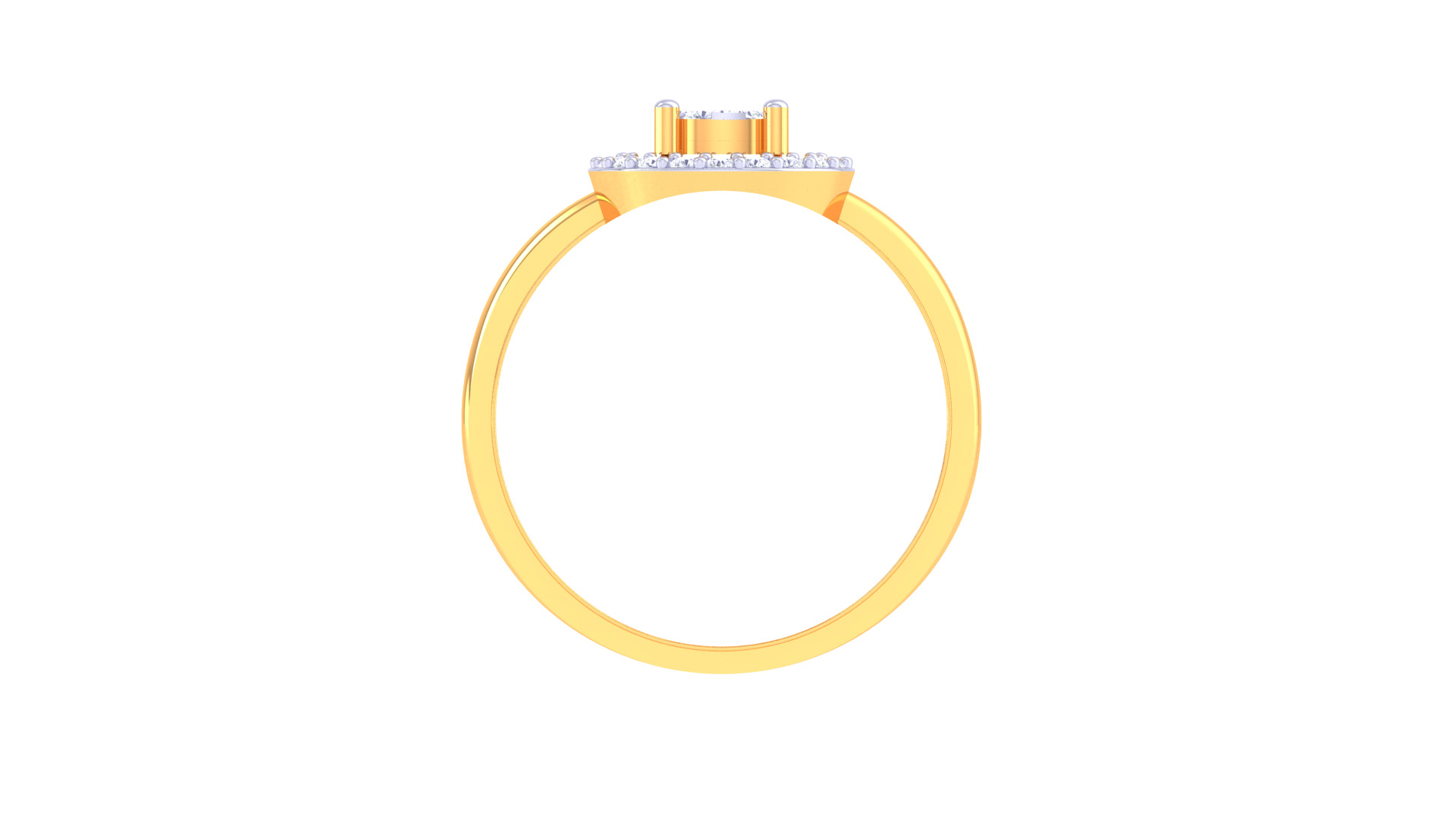 Women Ring  Render 3dm STL OBJ FBX Details 3D print model_4