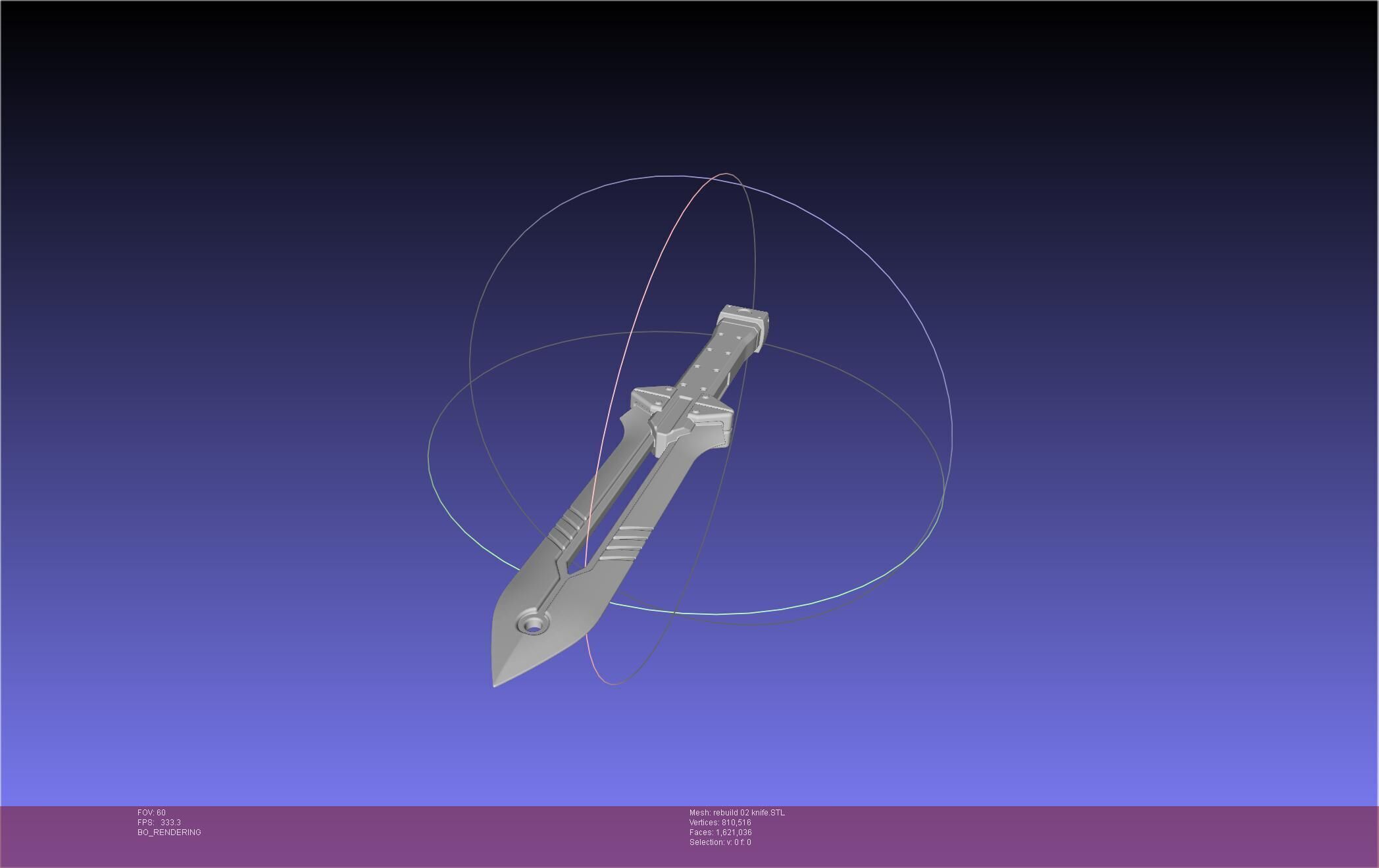 Evangelion Rebuild Unit 2 Prog Knife 3D print model_5