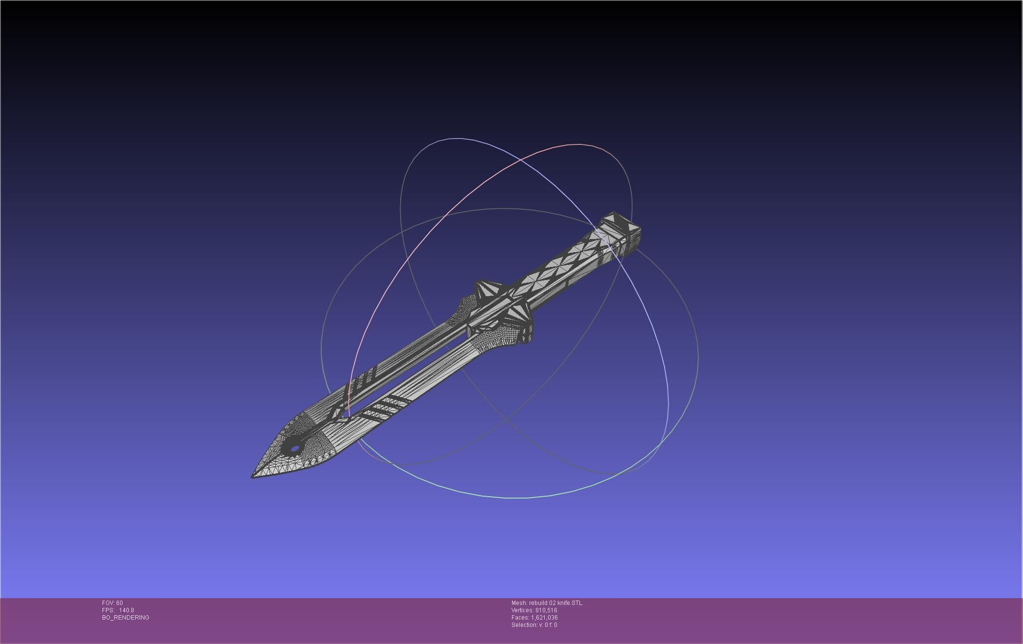 Evangelion Rebuild Unit 2 Prog Knife 3D print model_22