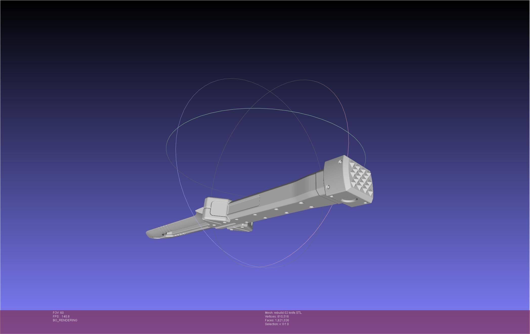 Evangelion Rebuild Unit 2 Prog Knife 3D print model_39