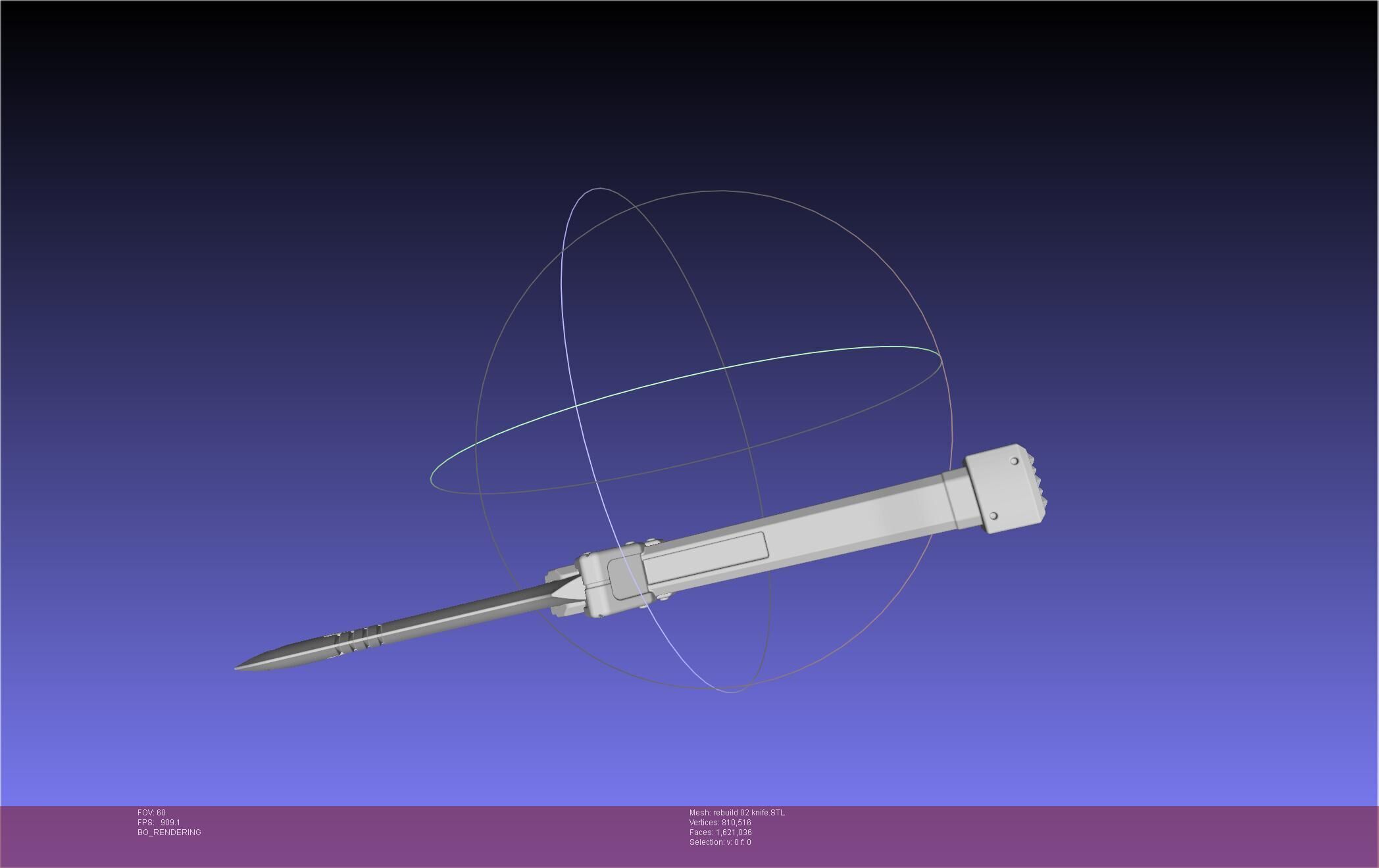 Evangelion Rebuild Unit 2 Prog Knife 3D print model_40