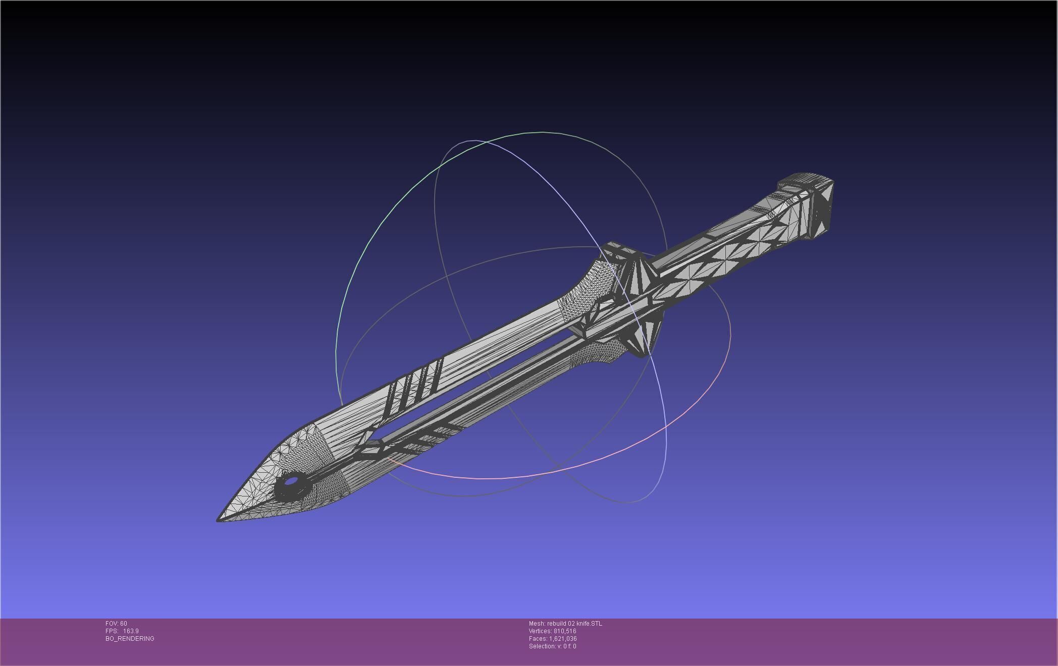 Evangelion Rebuild Unit 2 Prog Knife 3D print model_37